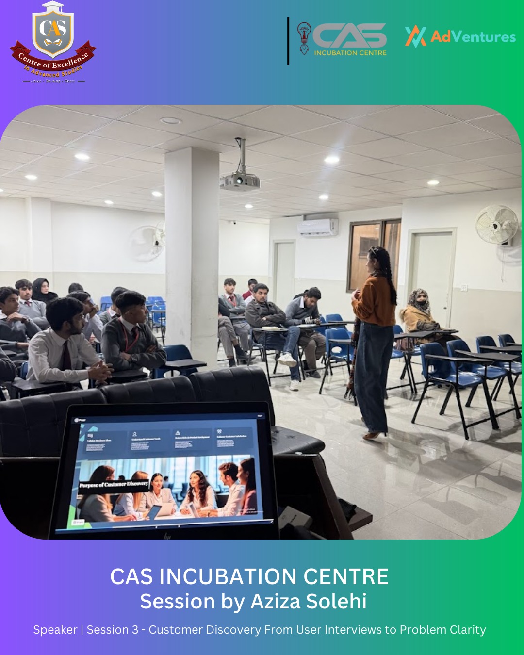 CAS Incubation Session by Aziza Solehi